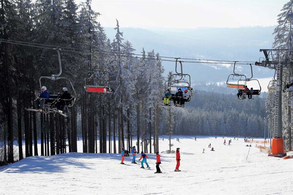 Skifahren im Dreiländereck